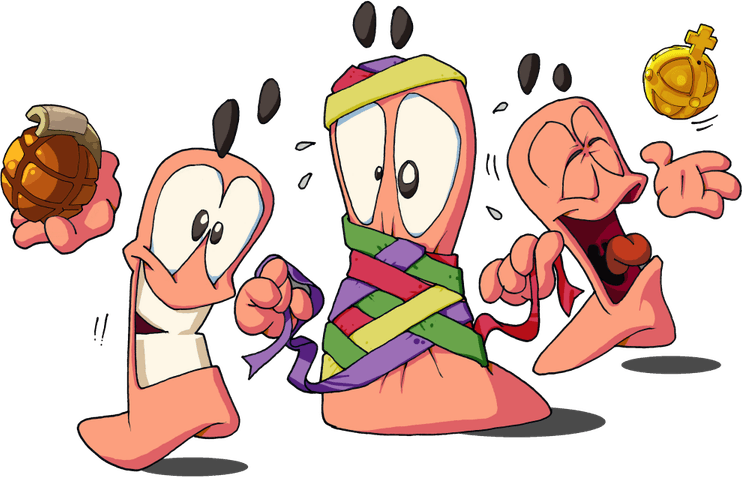 Worms Game PNG