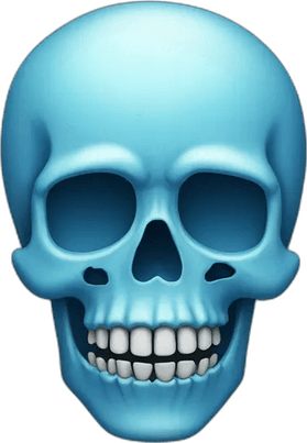 Stone Cold Skull PNG