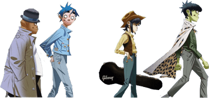 Gorillaz PNG