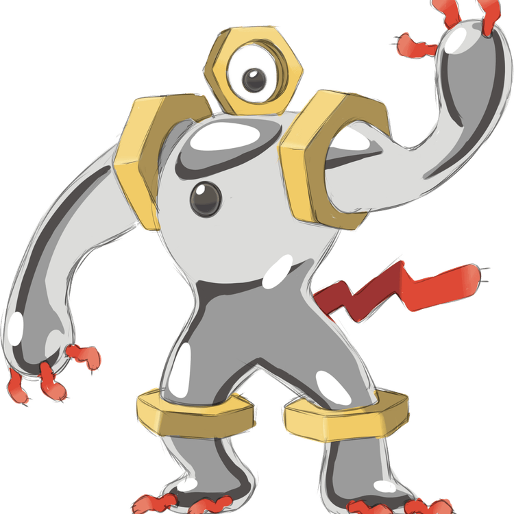 Meltan Pokemon PNG