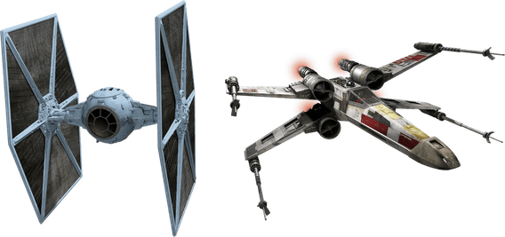 X Wing Starfighter PNG