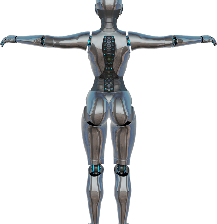 Robot Female PNG