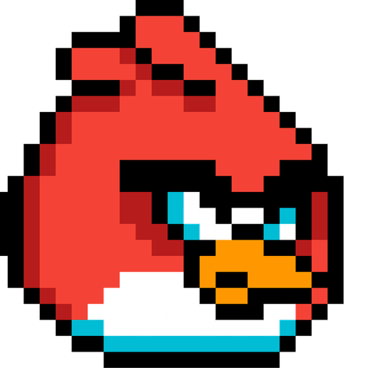 Red Angry Bird PNG
