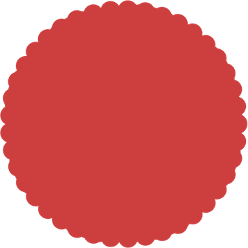 Red Round Border PNG