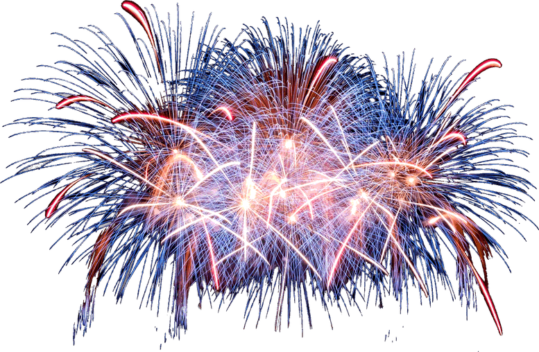 New Year Fireworks PNG