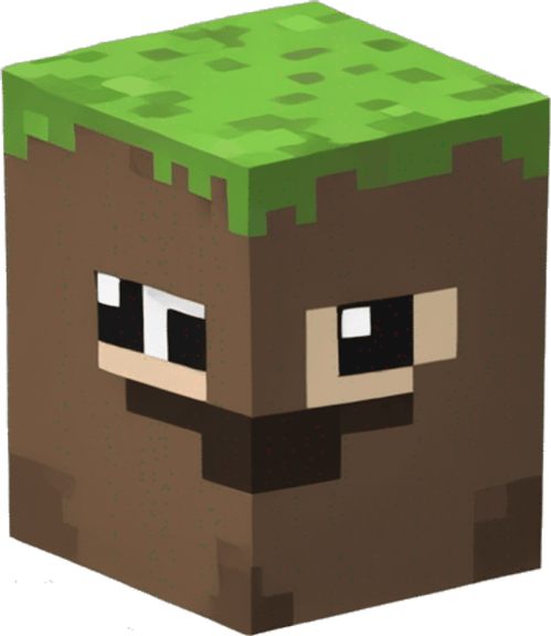 Minecraft Grass 2d PNG