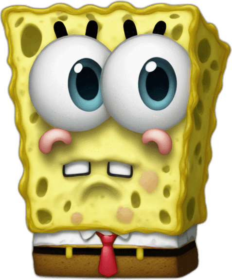 Sad Spongebob PNG