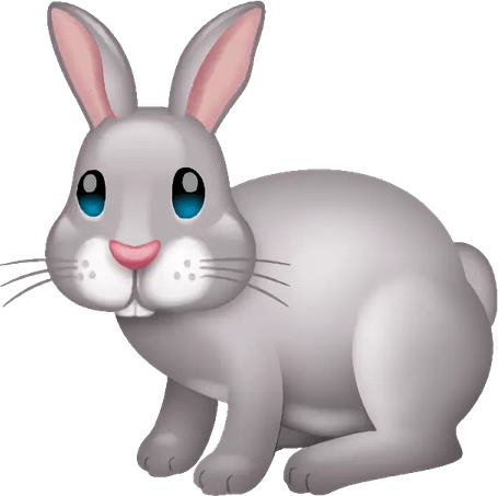 Bunny Emoji PNG