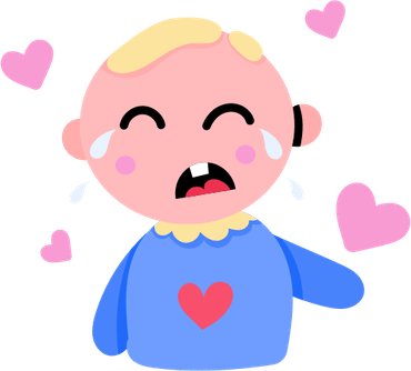 Crying Baby Cartoon PNG
