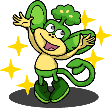 Pansage Pokemon PNG