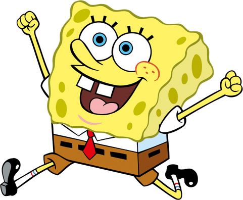Spongebob Running PNG