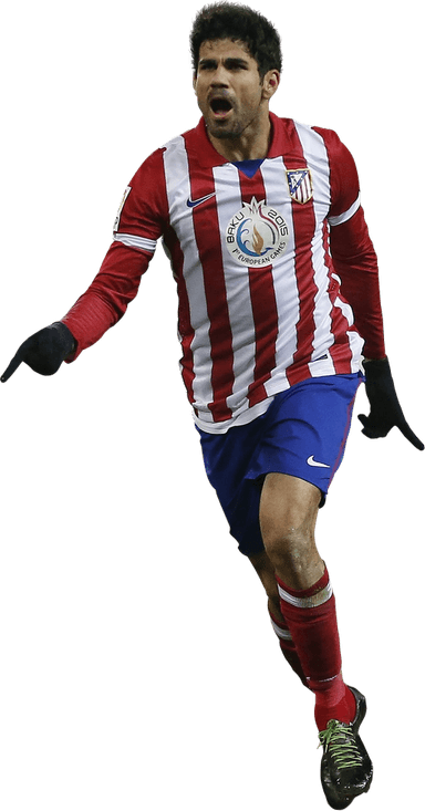 Diego Costa Atletico Madrid PNG