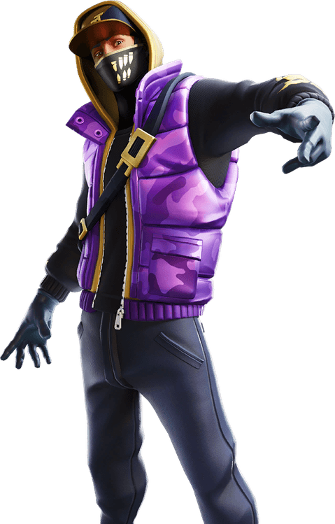 Fornite Blue Striker PNG