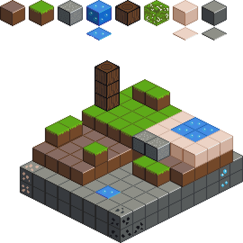 Minecraft Block PNG