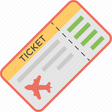 Air Ticket PNG