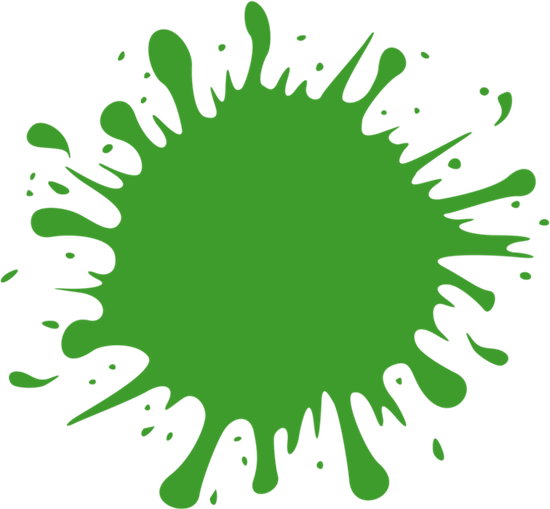 Green Splash PNG