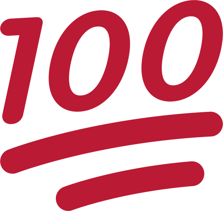 100 Emoji PNG