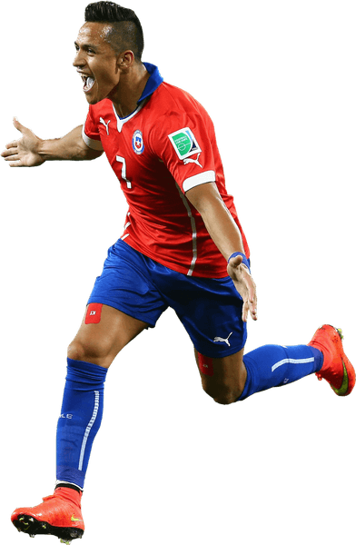 Alexis Sanchez Manchester United PNG
