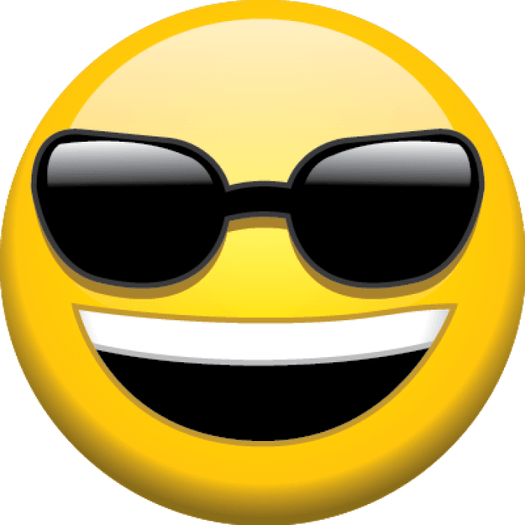 Smiley With Sunglasses PNG