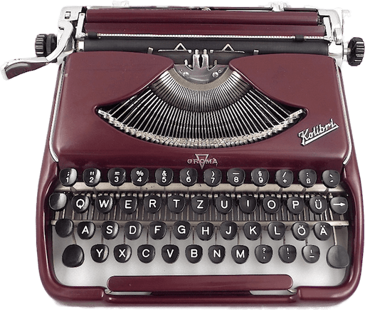 Typewriter PNG