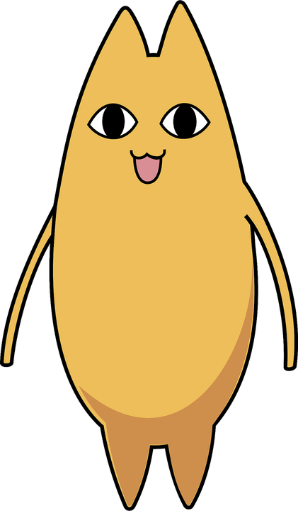 Goofy Cat PNG