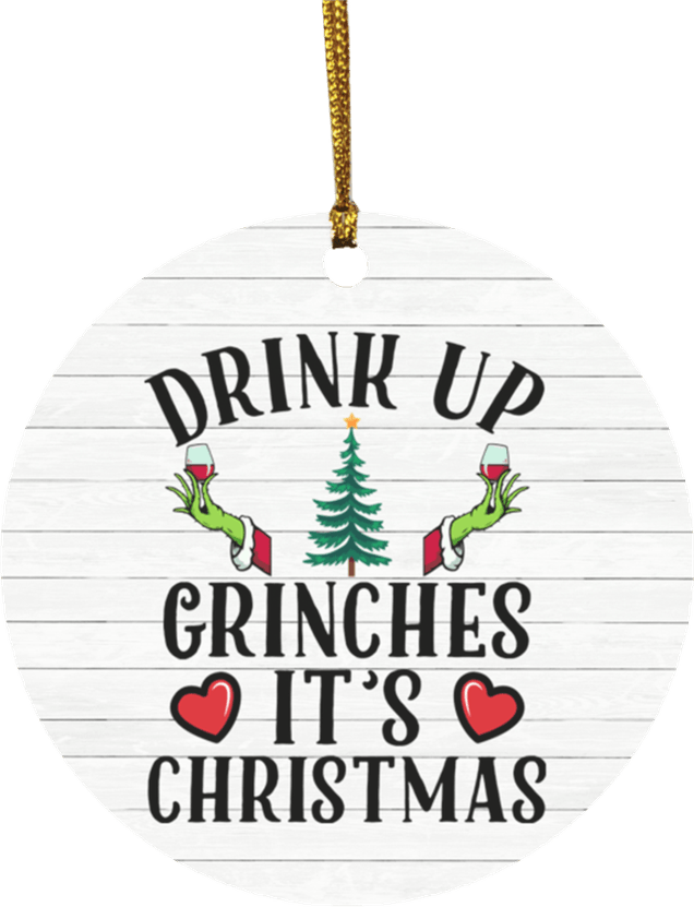 Drink Up Grinches PNG