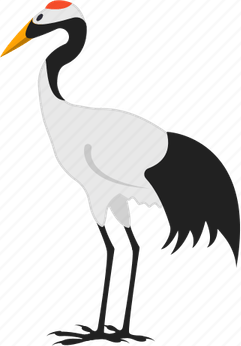 Crane Bird PNG