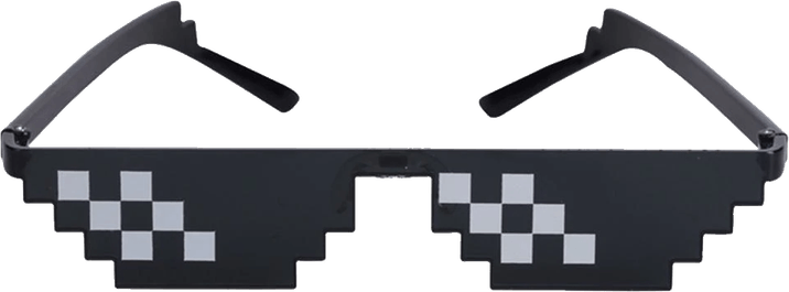 Thug Life Sunglasses PNG