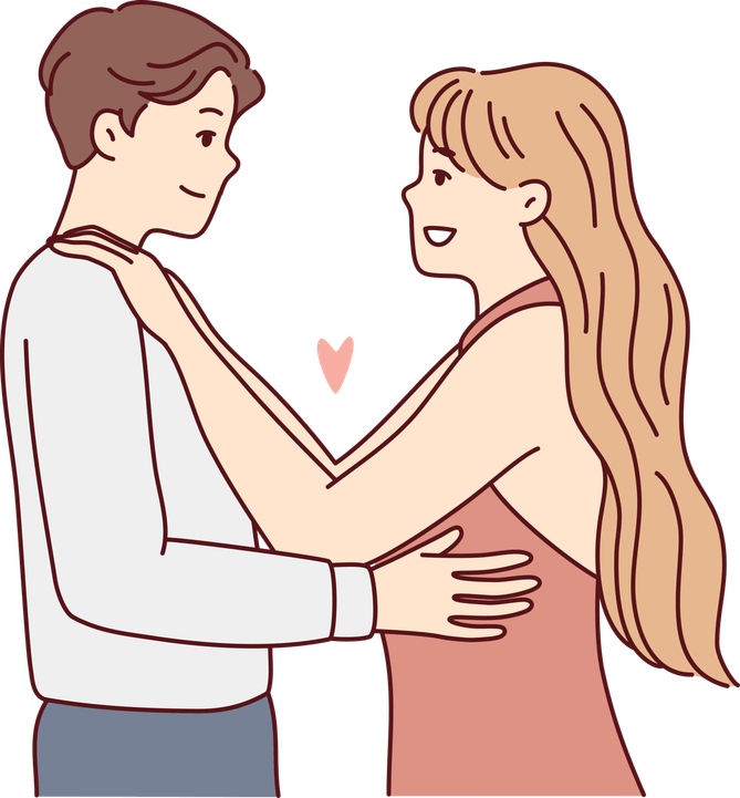 Hugging PNG