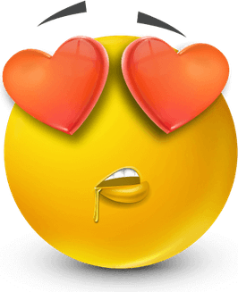 Emoji Heart Eyes PNG