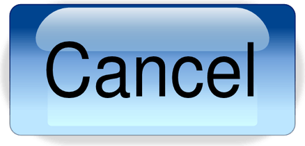 Cancel Button PNG