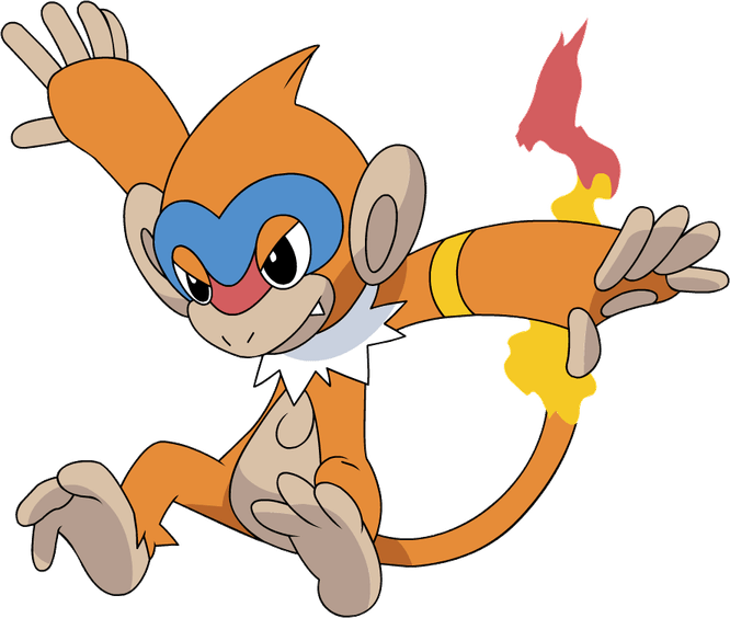 Monferno Pokemon PNG