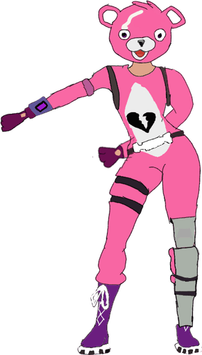 Fornite Cuddle Team Leader PNG