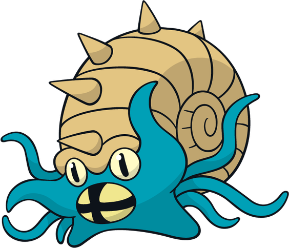 Omastar Pokemon PNG