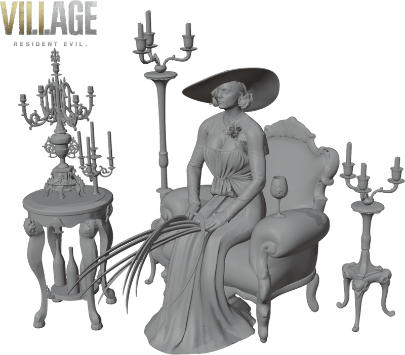 Lady Dimitrescu PNG