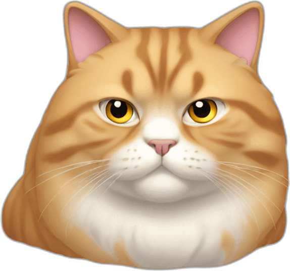 Obese Cat PNG