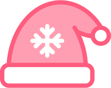Pink Santa Hat PNG