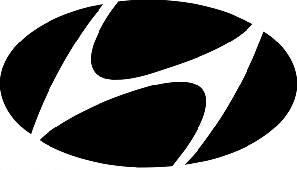 Hyundai Logo Black PNG