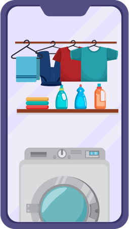 Laundry Banner PNG