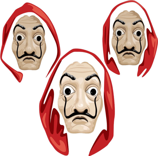 Money Heist Mask PNG