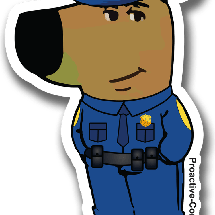 Chill Guy Dog PNG