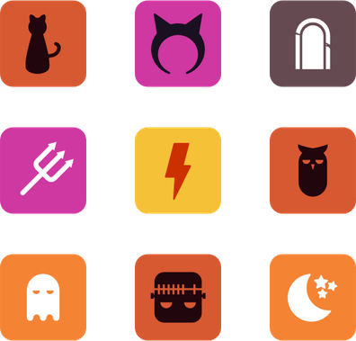 Halloween App Icons PNG