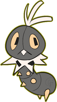 Spewpa Pokemon PNG