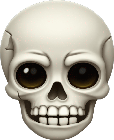 Screaming Skull PNG