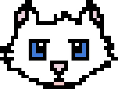 Pixel Cat PNG