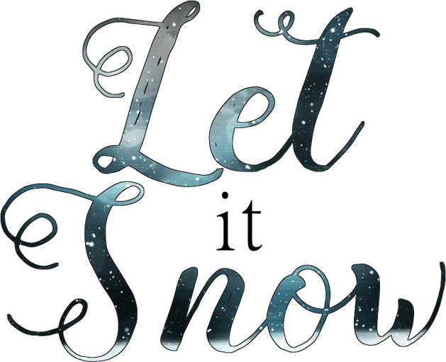 Let It Snow PNG