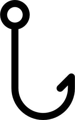 Fish Hook PNG