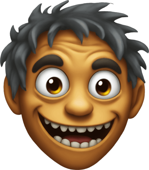Phonk Troll Face PNG