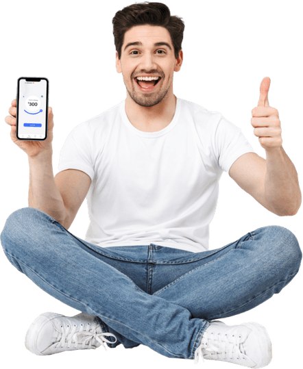 Man Sitting On Wall PNG