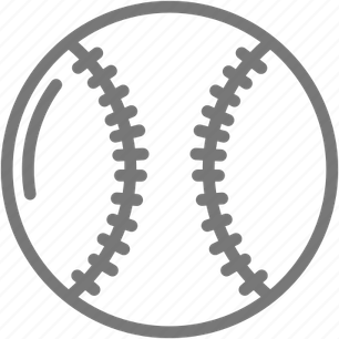 Baseball Stitch PNG